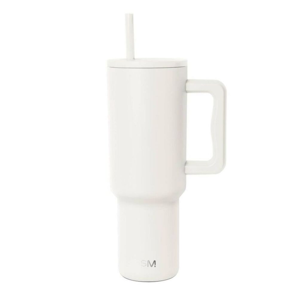 Simple Modern 40oz Trek Straw Tumbler Cream